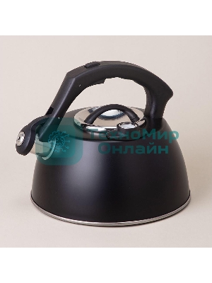 Чайник для плиты AGNESS 908-065 ТЮДОР с термометром 3,0 л индукция