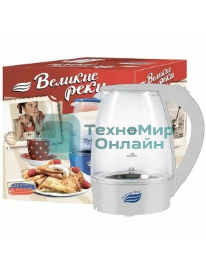 Чайник электрический Великие Реки Дон-1 белый