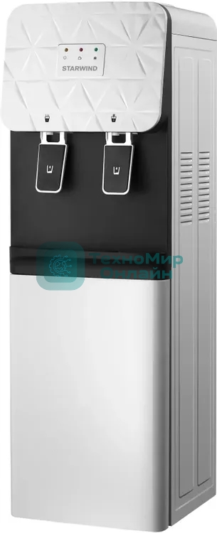 Кулер для воды Starwind SW-1003FW, верхняя загрузка, нагрев 95 °С, без охлаждения, белый