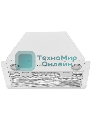 Вытяжка встраиваемая Elikor Flat 52П-650-К3Д белый, 50 см, 650 м³/ч, 36 дБ