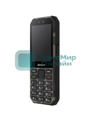 Мобильный телефон Xenium X300 зеленый камуфляж