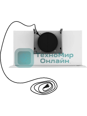 Вытяжка каминная Elikor Метеорит 60П-700-Э4Д белый, 60 см, 700 куб. м/ч, 52 дБ