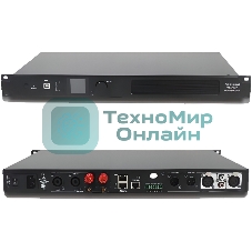 Усилитель INTREND ITAMP-1000TD двухканальный, 2x500W/4Ом, 2x300W/8Ом, мостовой режим: 1x1000W/8Ом, 1x1000W/100V, 1x600W/70V, поддержка Dante, встроенный DSP