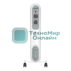 Обогреватель масляный Royal Clima ROR-P7-1500M (7 секций) белый, 1500 Вт, 20 м2, термостат