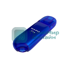 Флешка USB Maxvi P1 blue (FD32GBUSB20C10P1), 32Gb, USB 2.0, R/W 15/5, синий