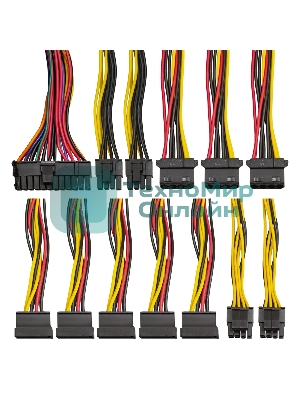 Компьютерный корпус Minitower ExeGate mEVO-9301 Black-RGb light, ATX, (500NPX), 2*USB+1*USB 3.0, HD Audio