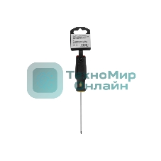 Отвертка Denzel PH0х100 мм, S2, 3к рукоятка