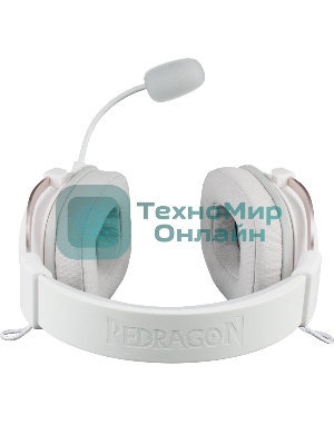 Гарнитура Redragon Zeus X белый, проводная, USB, подсветка