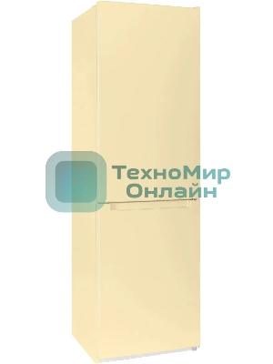 Холодильник Nordfrost NRB 162NF E бежевый двухкамерный 205/105 л морозилка снизу, No Frost