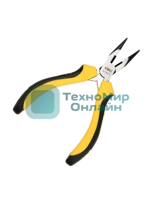 Мини-плоскогубцы удлиненные Deli DL103205 109мм, двухкомпонентная рукоять