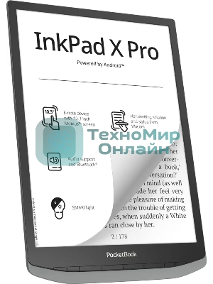 Электронная книга PocketBook Inc Pad X Pro Mist серый (PB1040D-M-WW)