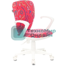 Кресло Бюрократ KD-W10AXSN малиновый, ткань, 120 кг