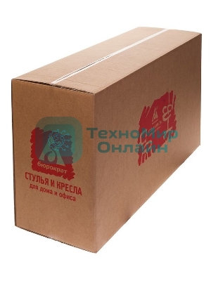 Кресло Бюрократ KB-10/WALNUT черный, экокожа