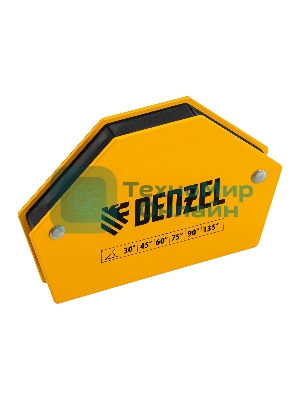 Фиксатор магнитный Denzel для сварочных работ усилие 25 LB, 30х45х60х75х90х135 град.