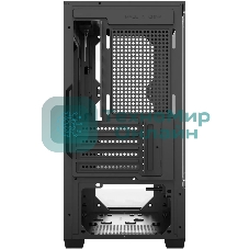 Компьютерный корпус Bloody CC-123 черный без БП mATX 8x120мм 2xUSB2.0 1xUSB3.0 audio bott PSU