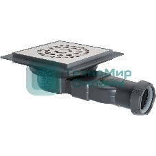 Трап точечный WIRQUIN Venisio Compact с решеткой 115*115
