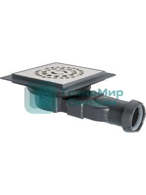 Трап точечный WIRQUIN Venisio Compact с решеткой 115*115