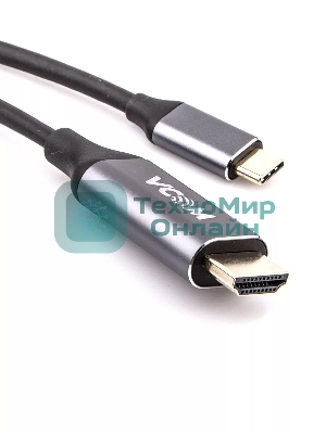 Кабель USB3.1 CM-HDMI 1.8M CU423MC-1.8M VCOM