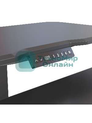 Стол для ноутбука Cactus VM-FDE103 столешница МДФ черный 91.5x56x123см (CS-FDE103BBK)