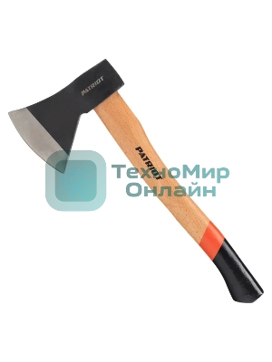 Топор плотницкий Patriot AWP-600 с деревянной ручкой, 600 г.