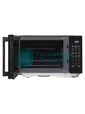 Микроволновая печь BBK 23MWS-852S/B черный, 23 л, 800 Вт, переключатели - сенсор