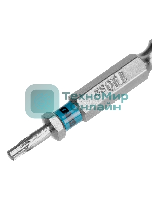 Бита Gross Torx 10х50 мм, сталь S2, шестигр., 2 шт.