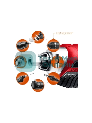 Отвертка аккумуляторная Зубр ViX ЗО-Е-3.6 Ли 3.6 В, в коробке с 10 битами