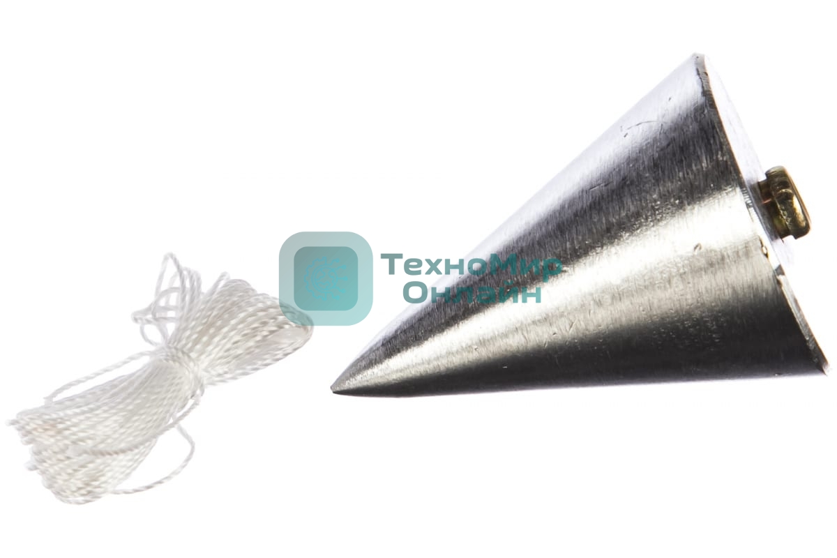 Отвес Matrix конусный, 400 г, шнур 5 м