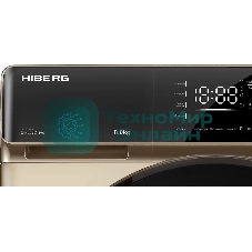 Стиральная машина HIBERG i-DDQ9 - 812 G золотистый, загр. фронтальная макс.: 8 кг 1200 об/мин класс: А+++