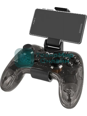 Геймпад SVEN GC-5050 черный Bluetooth Беспроводной виброотдача обратная связь (в компл.:держатель для смартфона/кабель USB) (SV-016029)