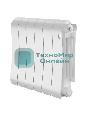 Радиатор биметаллический Royal Thermo Infinity 300 Bianco Traffico - 6 секц.