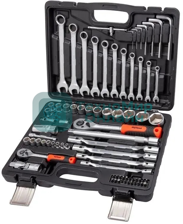 Набор инструмента AVSTEEL AV-011076 76 предм. профессион.