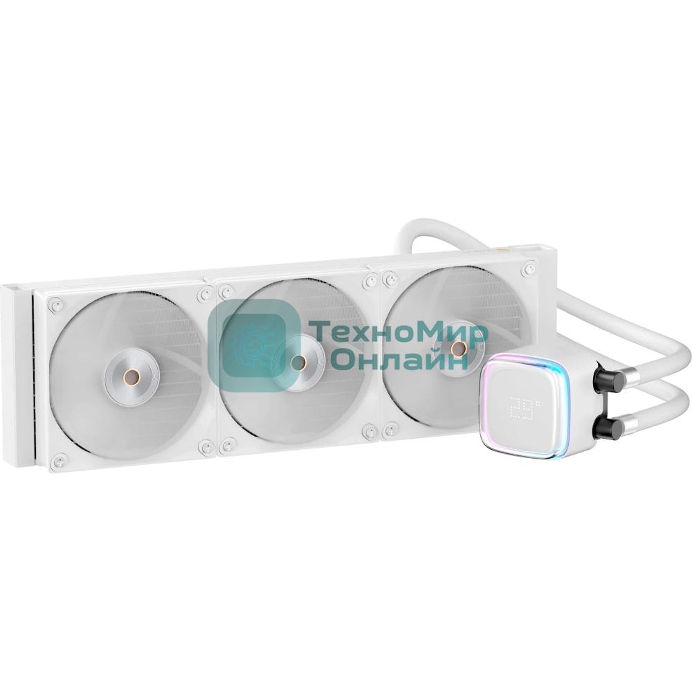 Система жидкостного охлаждения Ocypus Iota L36 белый 120мм алюминий+медь 2000rpm 29db 4-pin 300W