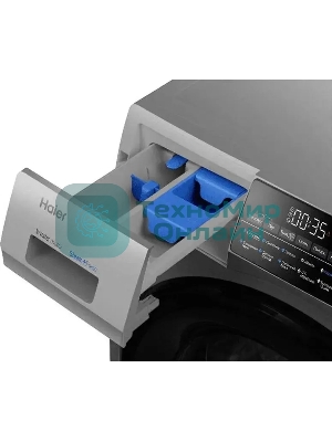 Стиральная машина Haier HW90-BP14959S серебристый, загрузка фронтальная 9 кг, 1400 об/мин, класс: A+++