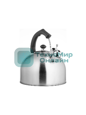 Чайник для плиты металлический Lara LR00-06 (матовый) 4.0 л, индукционное дно 0.3 мм