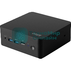 Компьютер MSI Cubi NUC 1M-098RU, черный, Intel Core 5 120U/16Gb/512Gb/IrisXE/WF6E/BT5.3/120W/AirCooling/W11P (9S6-B0B111-218)