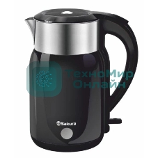 Чайник электрический Sakura SA-2182BK 1.8 л, черн д