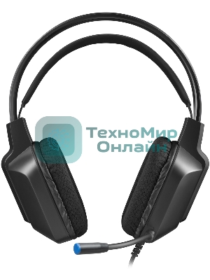 Гарнитура Defender Gothic чёрный, проводная, подсветка