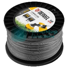 Леска для триммера Denzel двухкомпонентная звезда, 3,0 мм х 166 м, на DIN катушке EXTRA CORD