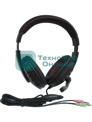 Гарнитура Nakatomi HS-T50MV чёрный, проводная, 3.5 мм