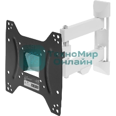 Кронштейн для телевизора Hama 00220855 черный/белый 19