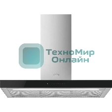 Вытяжка козырьковая Smeg KBT9L4VN нержавеющая сталь управление: сенсорное