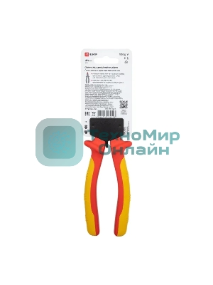 Пассатижи EKF pas-180-exp-in 180 мм Expert 1000В PROxima