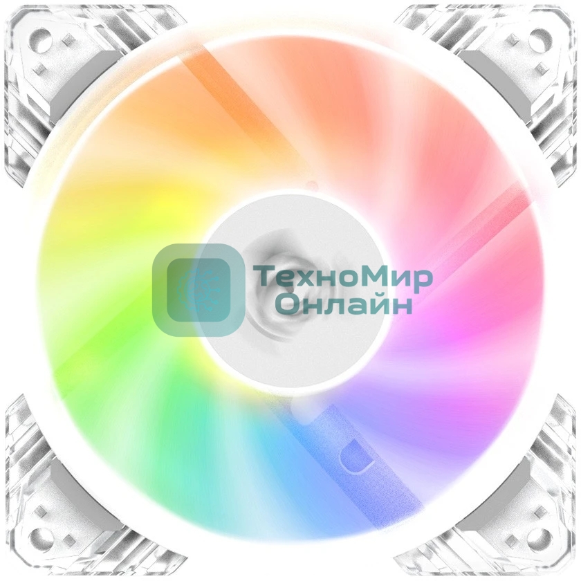 Вентилятор в корпус ALSEYE N12-W FAN 120mm, 700~1800rpm, 25.98~64.46CFM, 17.4~34.8dBA, PWM, WHITE, RTL