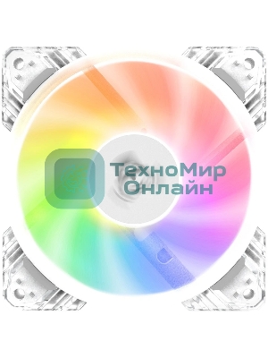 Вентилятор в корпус ALSEYE N12-W FAN 120mm, 700~1800rpm, 25.98~64.46CFM, 17.4~34.8dBA, PWM, WHITE, RTL