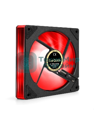 Вентилятор с подсветкой ExeGate EX12025H6PPRM-PWM.ARGb (120x120x25 мм, ARGb, Hydraulic bearing (гидродинамический), 6pin, 1200RPM, 33dBA)