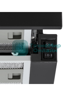 Вытяжка кухонная Krona KAMILLA T 600 BLACK (1 мотор)