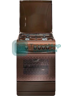 Плита газовая Gefest ПГ 1200 С6 К19 коричневый, конфорок 4 шт, духовка 63 л, 60 см x 85 см x 60 см
