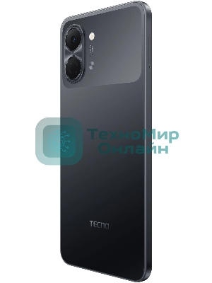 Смартфон Tecno Spark Go 3 64Gb 4Gb черный моноблок 3G 4G 2Sim 6.75