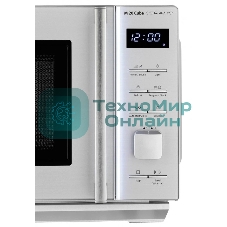 Микроволновая печь CASO M 20 Cube Ceramic серебристый, 20 л, 800 Вт, переключатели - кнопки, поворотный механизм